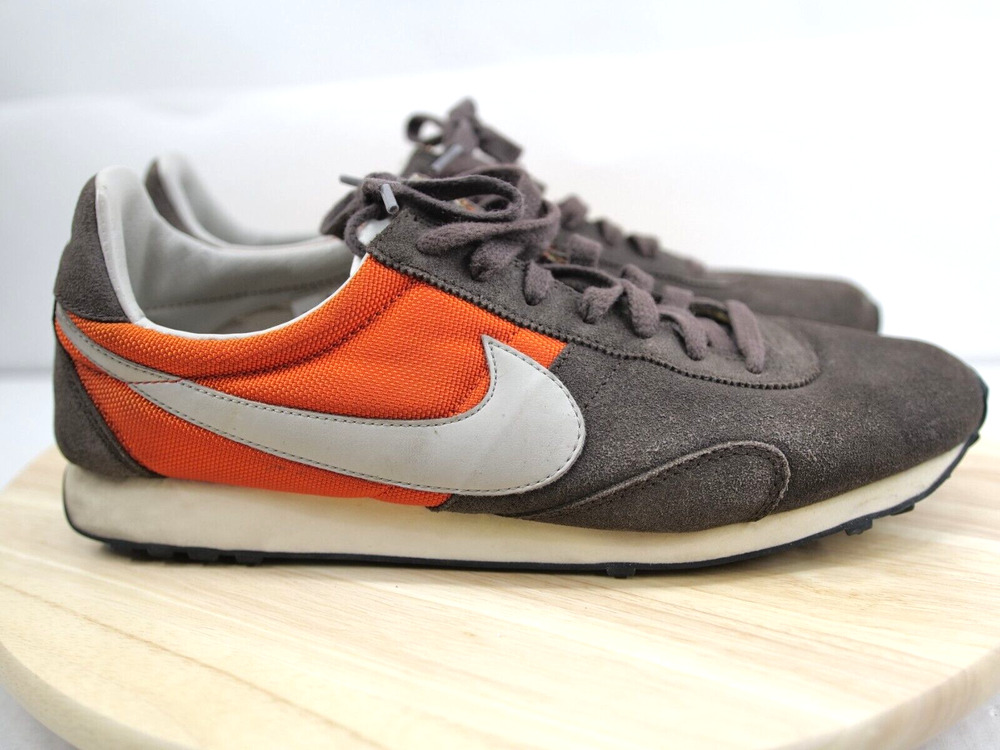 Nike Pre Montreal Racer Mesa Orange Granite Running‎ Shoes Mens Sz 12 506192-801